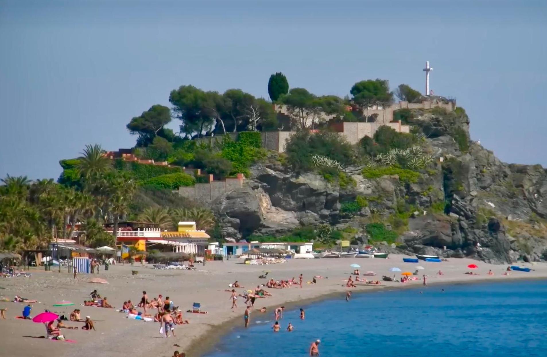 Central Almunecar, Beach Playa 125 Metres, By Old Town Bagian luar foto